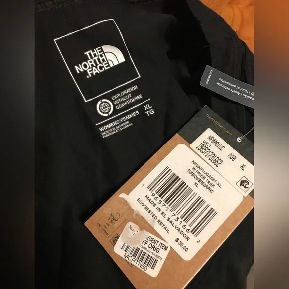 NWT The North Face- Womens Black Outdoors Together Tank Top - Picture 6 of 12